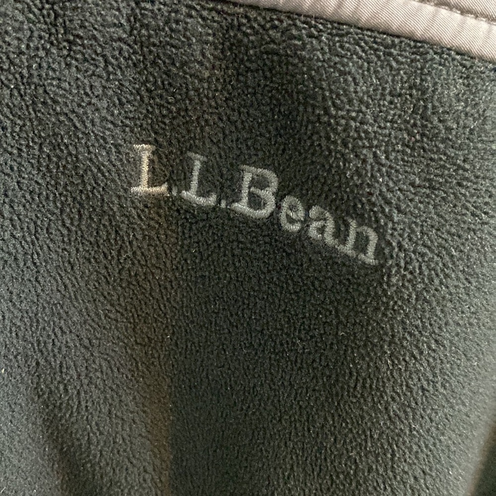 L.L. Bean Fleece Jacket Full Zip Long Sleeves Men’s Size Large Polartec Outdoor - Picture 2 of 10